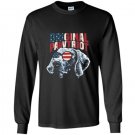 Weimaraner original pawtriot funny july 4th Long Sleeve Gildan
