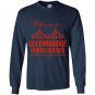 Welcome to queensbridge north houses Long Sleeve Gildan