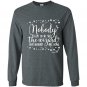 Wizard nobody gets in to see the wizard Long Sleeve Gildan