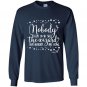 Wizard nobody gets in to see the wizard Long Sleeve Gildan