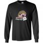Womens adorable hedgehog small Long Sleeve Gildan