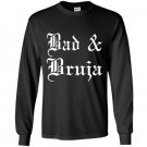 Womens bad bruja witches Long Sleeve Gildan
