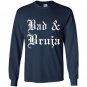 Womens bad bruja witches Long Sleeve Gildan
