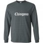 Womens latina chingona heather Long Sleeve Gildan
