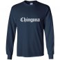Womens latina chingona heather Long Sleeve Gildan