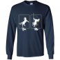 You me sexy unicorn cute unicorn pole dance Long Sleeve Gildan