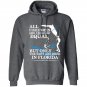 All fishermen are created equal but only the best are bred in florida Hoodie