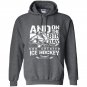 And on the 8th day god created ice hokey Hoodie