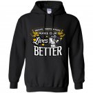 Brave firefighters make our lives better firefighter Hoodie