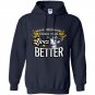 Brave firefighters make our lives better firefighter Hoodie