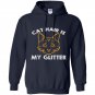 Cat hair is my glitter Hoodie