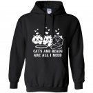 Cats and beads are all i need Hoodie