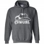 Cowgirl hat Hoodie