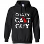Crazy cat guy Hoodie