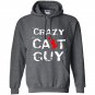 Crazy cat guy Hoodie