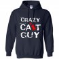 Crazy cat guy Hoodie
