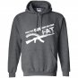 Do this gun make me look fat Hoodie