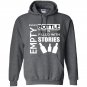 Every empty bottle is filled with stories funny Hoodie
