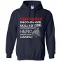 Firefighter encourager skilled kind compassionate hero dedicated caring Hoodie