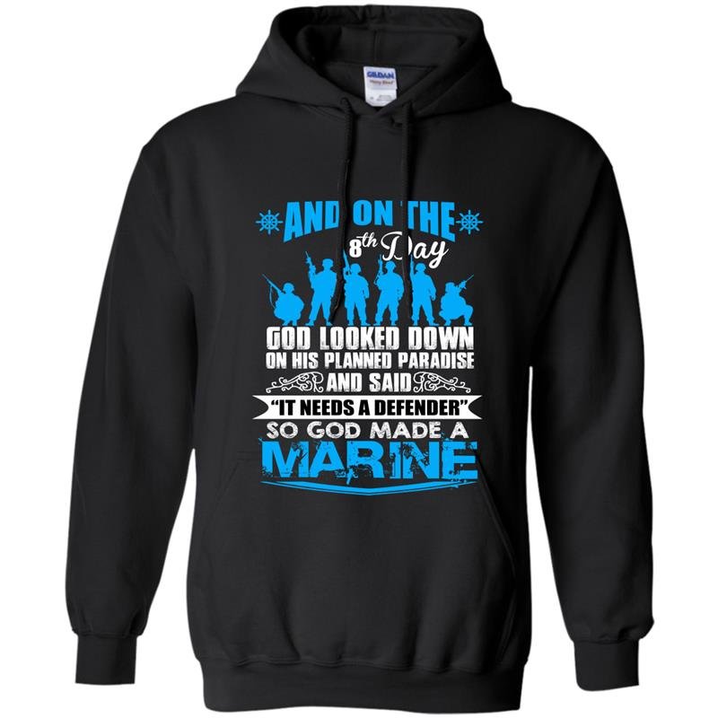 God made a marine Hoodie
