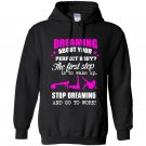 Gym dreaming about your perfect body Hoodie