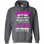 Gym dreaming about your perfect body Hoodie