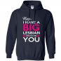 Hey i have a big lesbian crush on you Hoodie