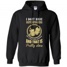 I dont have superpowers but i make beer disappear Hoodie
