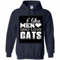 I like men who loves cats Hoodie