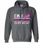 Im a crazy cat girl on the way to recovery Hoodie