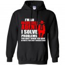 Im an insurance agent i solve problems you dont know you have in ways you cant understand Hoodie