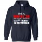 Im a wrestler and i have a dream to become the best in the world Hoodie