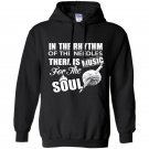 In the rhythm of the needles there is music for the soul Hoodie