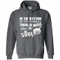 In the rhythm of the needles there is music for the soul Hoodie