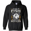 I rescue fish from water and beer from bottles Hoodie