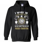 I work in logistics Hoodie