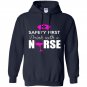 Safety first drink with a nurse nurse Hoodie