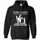 Software engineer will rule the world as soon as we finish one more line of code Hoodie
