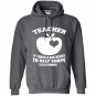 Teacher it takes a big heart to help shape little minds Hoodie