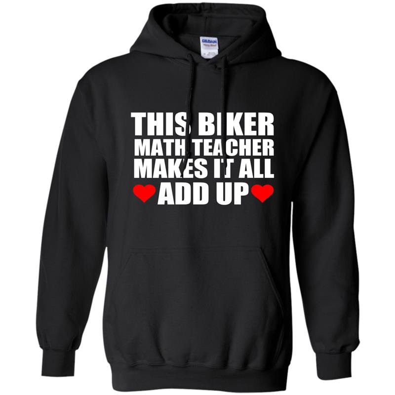 This biker math teacher makes it all add up Hoodie
