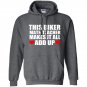 This biker math teacher makes it all add up Hoodie