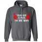 This guy is proud to be married to his wife Hoodie