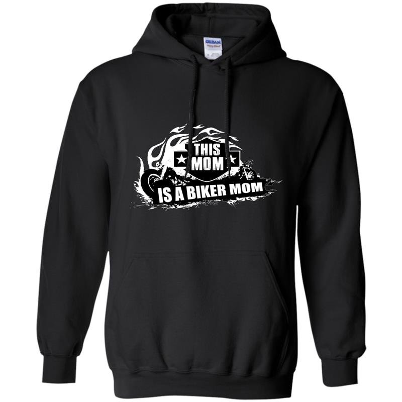 This mom is a biker mom Hoodie