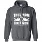 This mom is a biker mom Hoodie