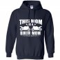 This mom is a biker mom Hoodie