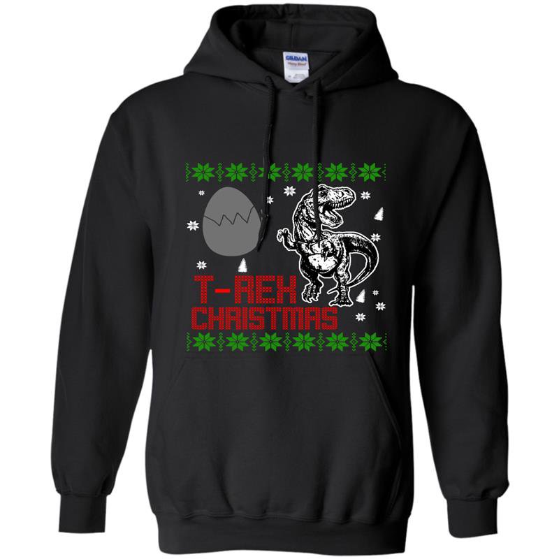 T rex christmas Hoodie