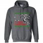 T rex christmas Hoodie