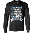80 minutes 15 positions no protection wanna ruck Long Sleeve Gildan