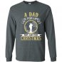 A dad is for life not just for christmas fathers day Long Sleeve Gildan