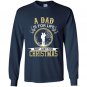 A dad is for life not just for christmas fathers day Long Sleeve Gildan